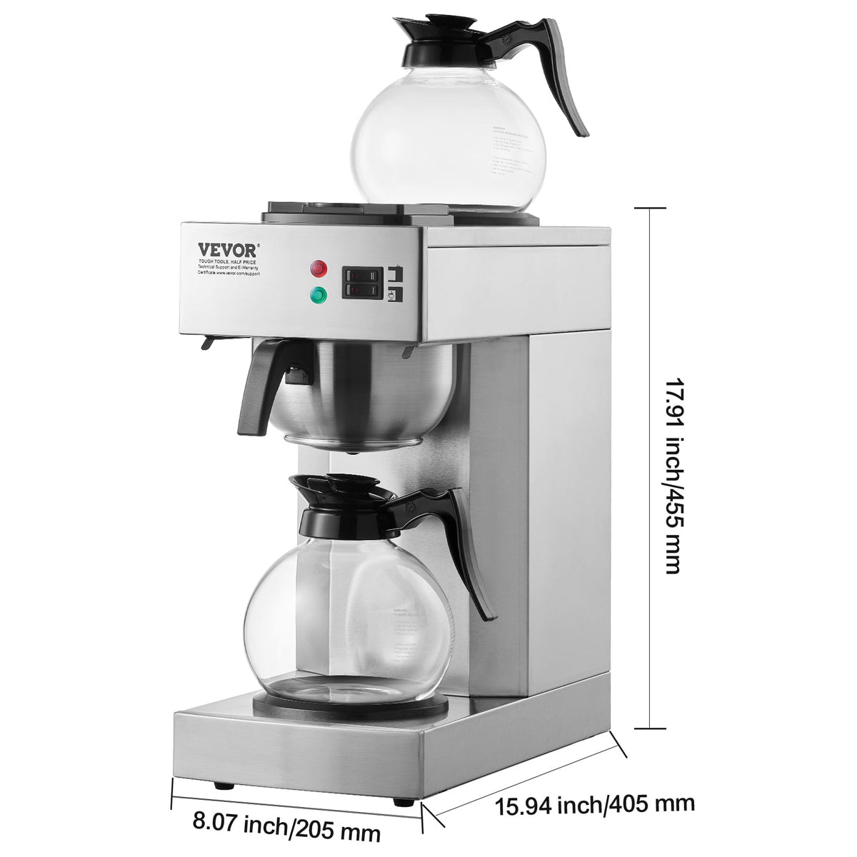 VEVOR Cafetera de goteo