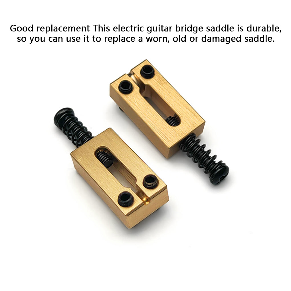 6 piezas de puente de guitarra eléctrica
