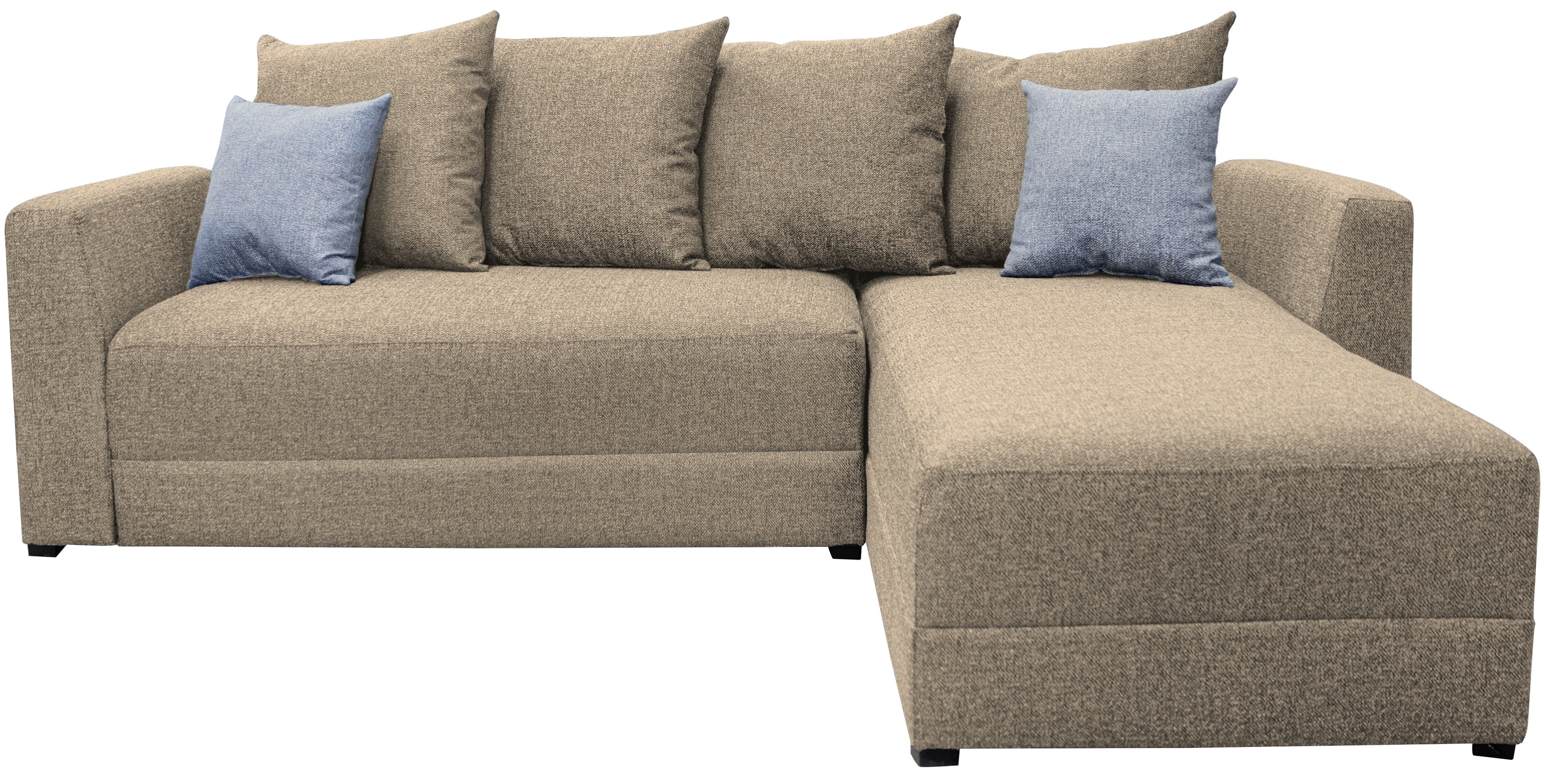 Sala esquinera EL BAZAR STORE modelo Samso lino Beige 240x180 cm