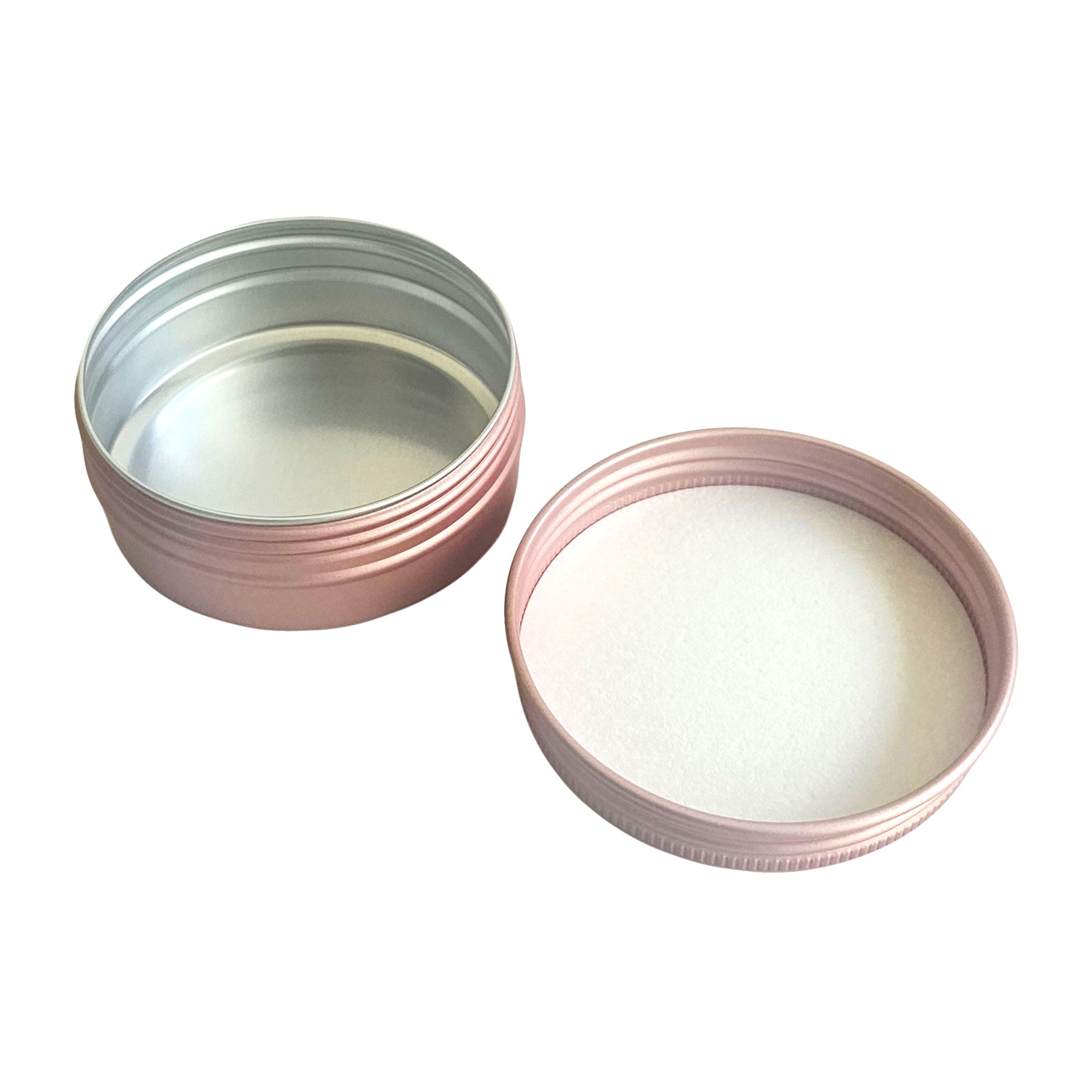 5ml - La Paz Pomadera de Aluminio - Lata de Aluminio - Oro Rosado