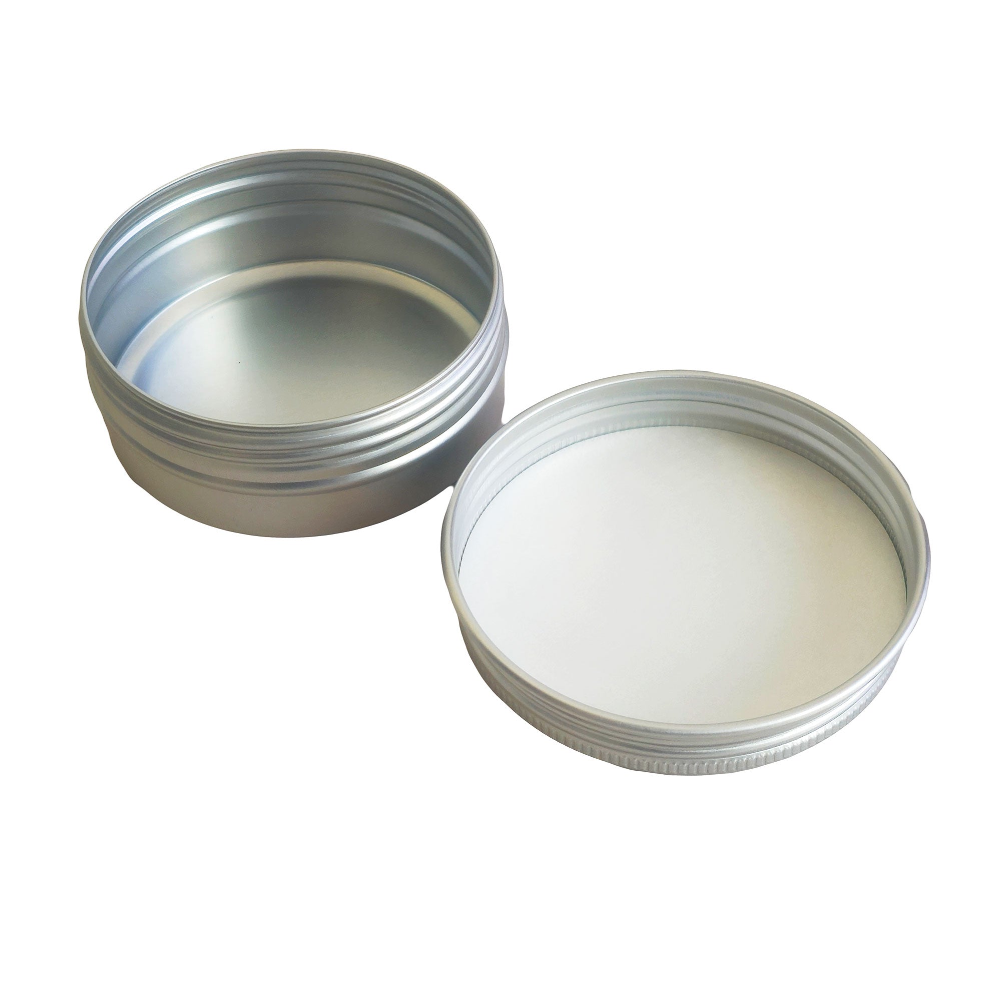 5ml - La Paz Pomadera de Aluminio - Lata de Aluminio - Plata