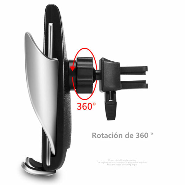 Cargador Inalámbrico Para Auto De 10W Carga Rápida
