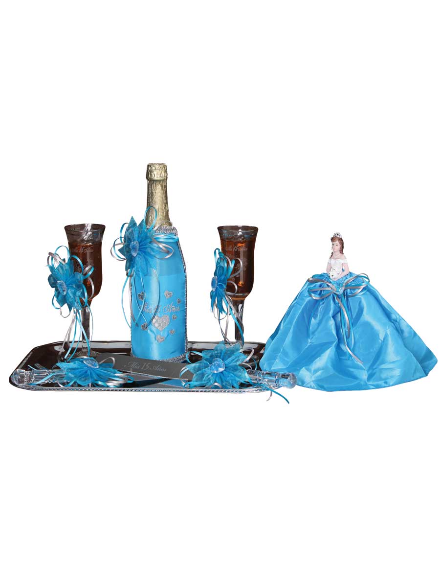 Set de Brindis para XV Años Mis XV Primaveras 600108