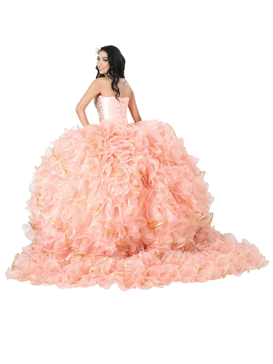 Vestido de Mujer Mis XV Primaveras en 100% Poliéster 601037