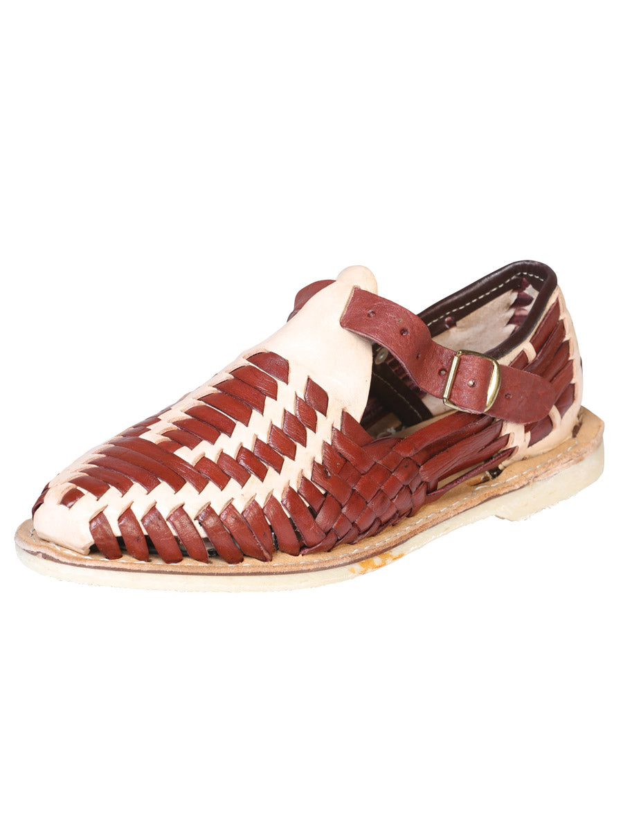 Huarache Mocasín de Hombre Mis XV Primaveras Pino/correa Casual Color Natural/Shedron 602391