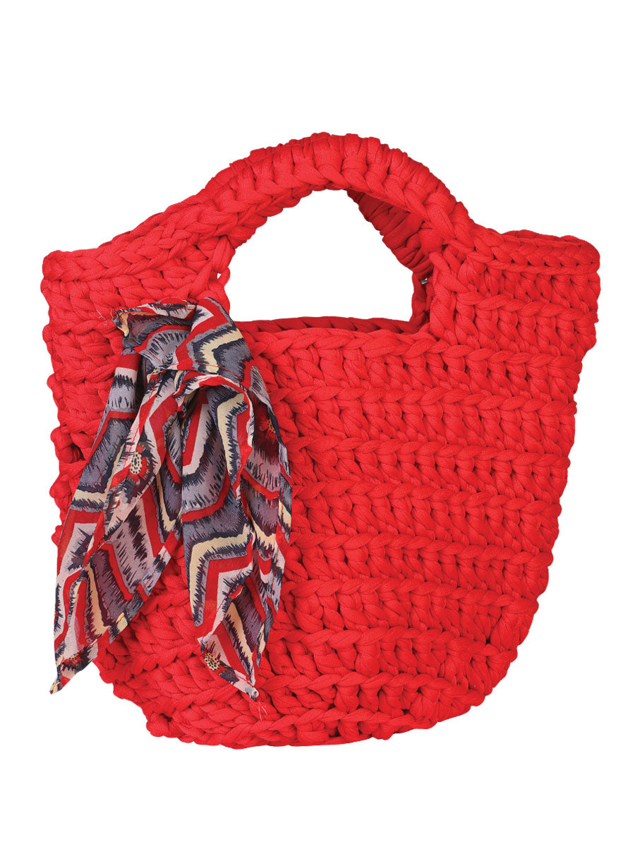 Bolsa de Mujer México Artesanal en 30% Spandex Color Rojo 602664