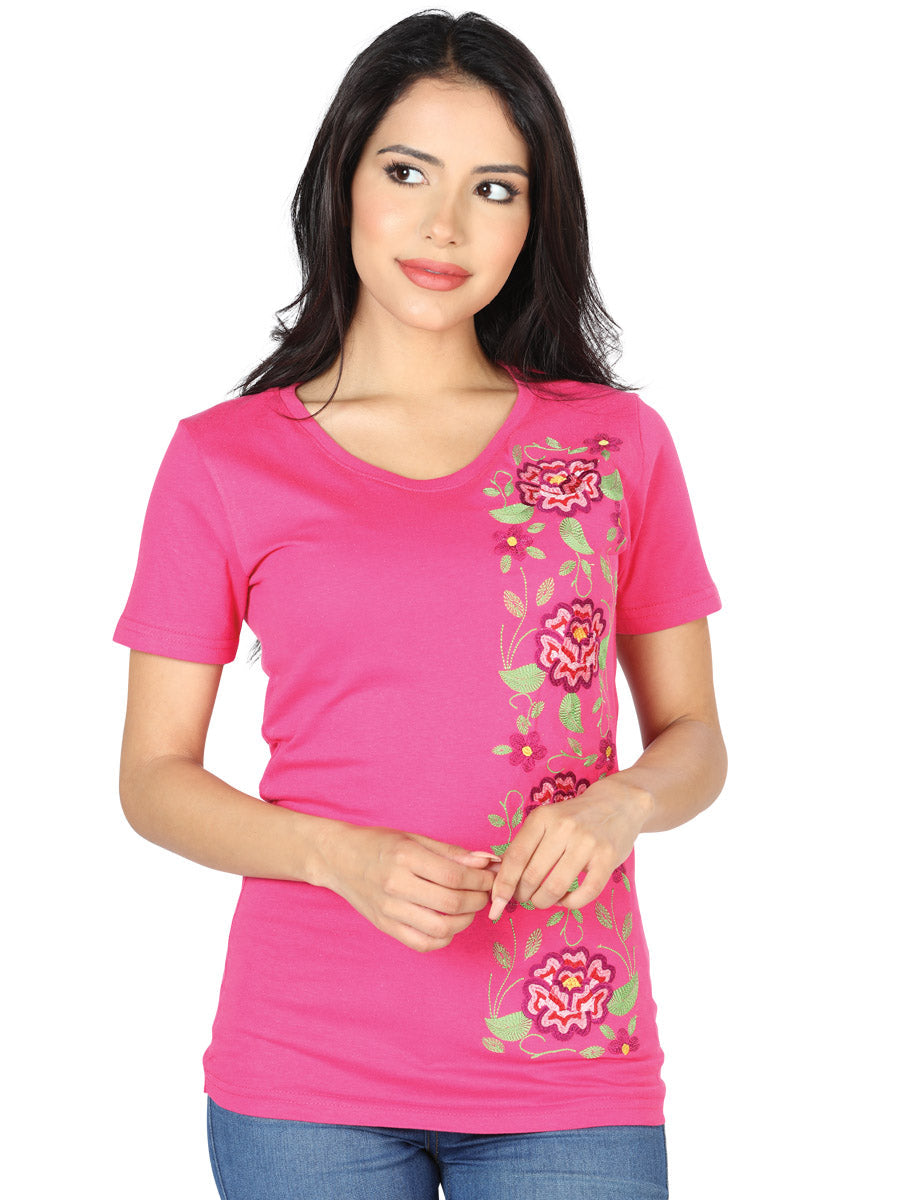 Playera de Mujer México Artesanal LCBT1 Bordada Artesanal 602750