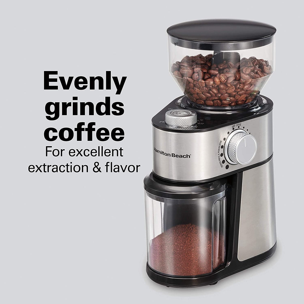 Grinder con tolva grande Hamilton Beach