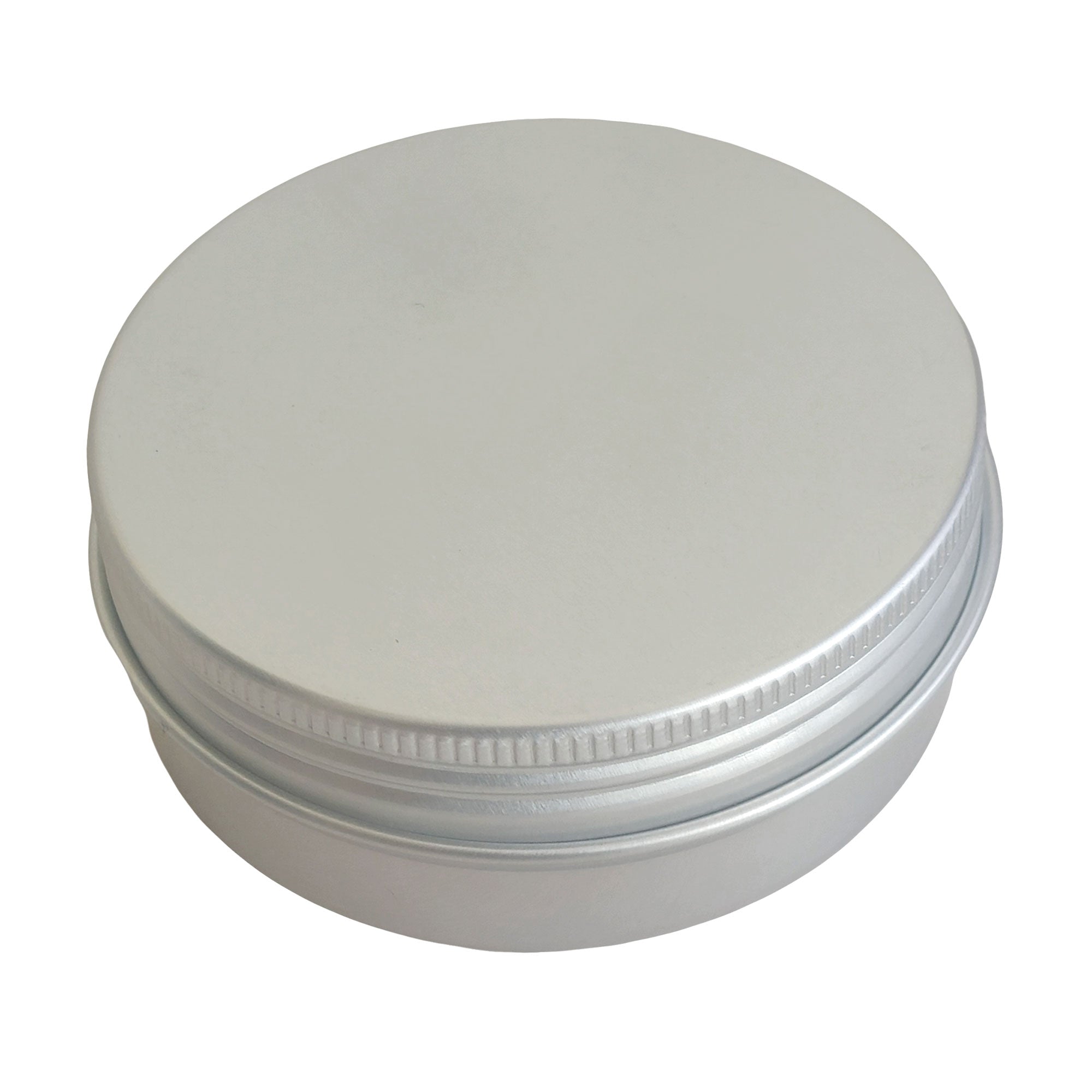 60ml - La Paz Pomadera de Aluminio - Lata de Aluminio - Plata