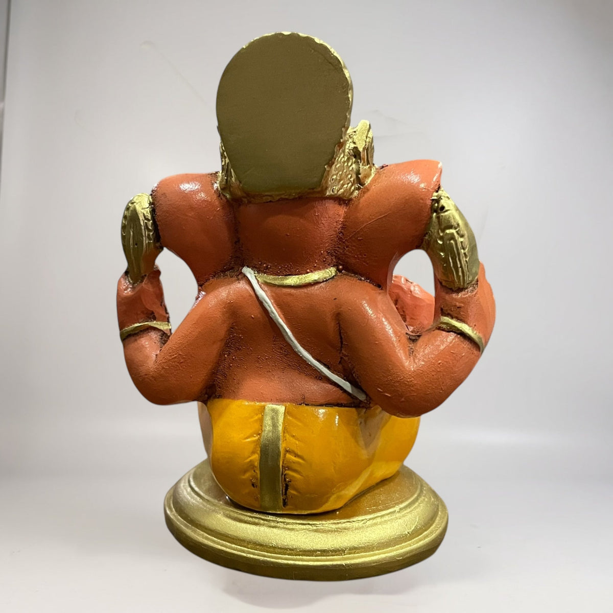 Ganesh 8.5 Cm Resina Nacional Pintado A Mano