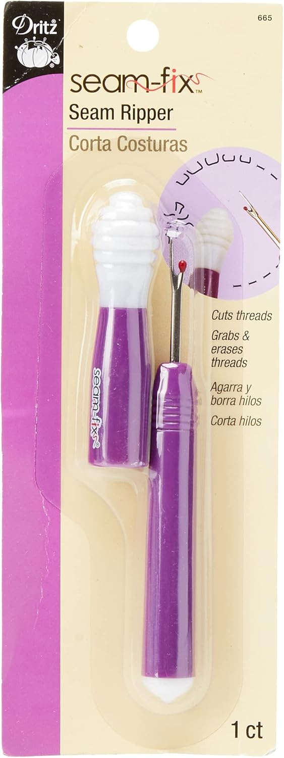 Corta Costuras Dritz con punta para agarrar y borrar hilos