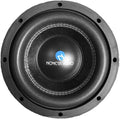 Nemesis NA-8F - Subwoofer de audio para coche de 800 W Max Dual 4 Ohm 8 pulgadas