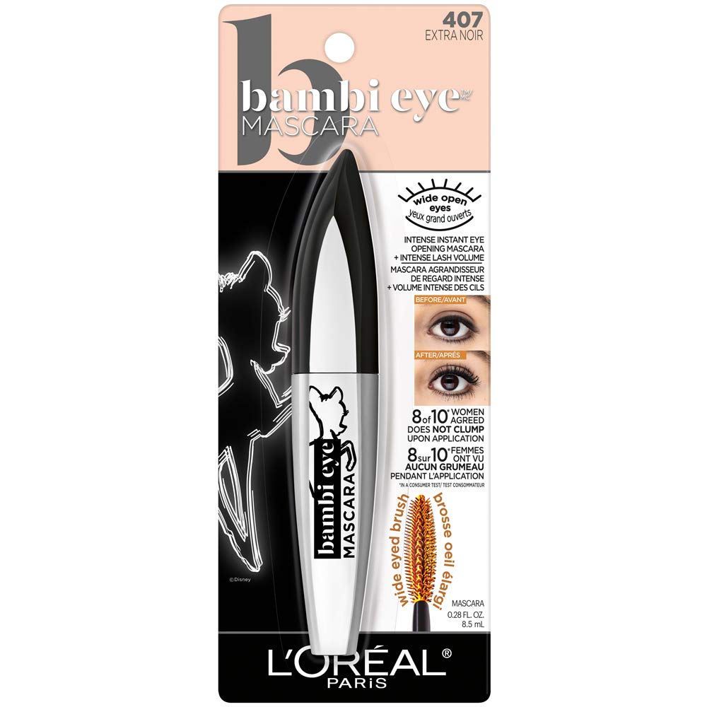 LOREAL BAMBI EYE MASCARA #407 EXTRA NOIR