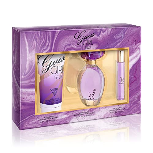 Guess: Guess Girl Belle EDT 100ML + Miniatura 15ML + Body Lotion 200ML EDT  Set De Dama  100ML