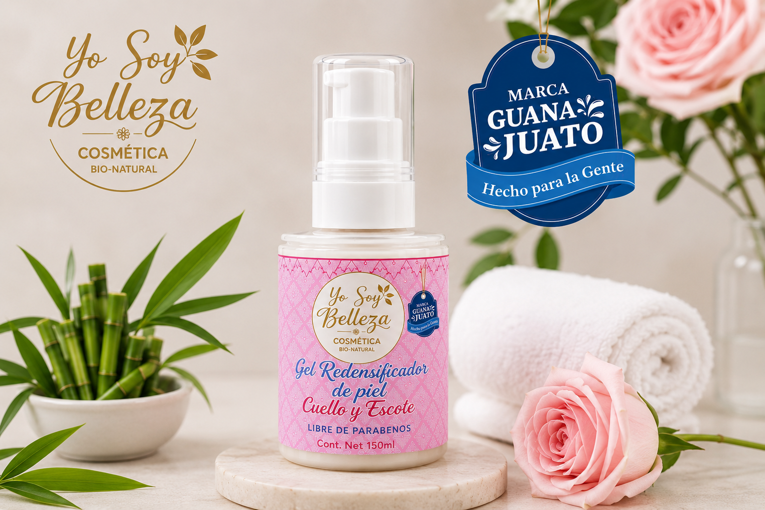 Gel de de cuello y escote redensificador