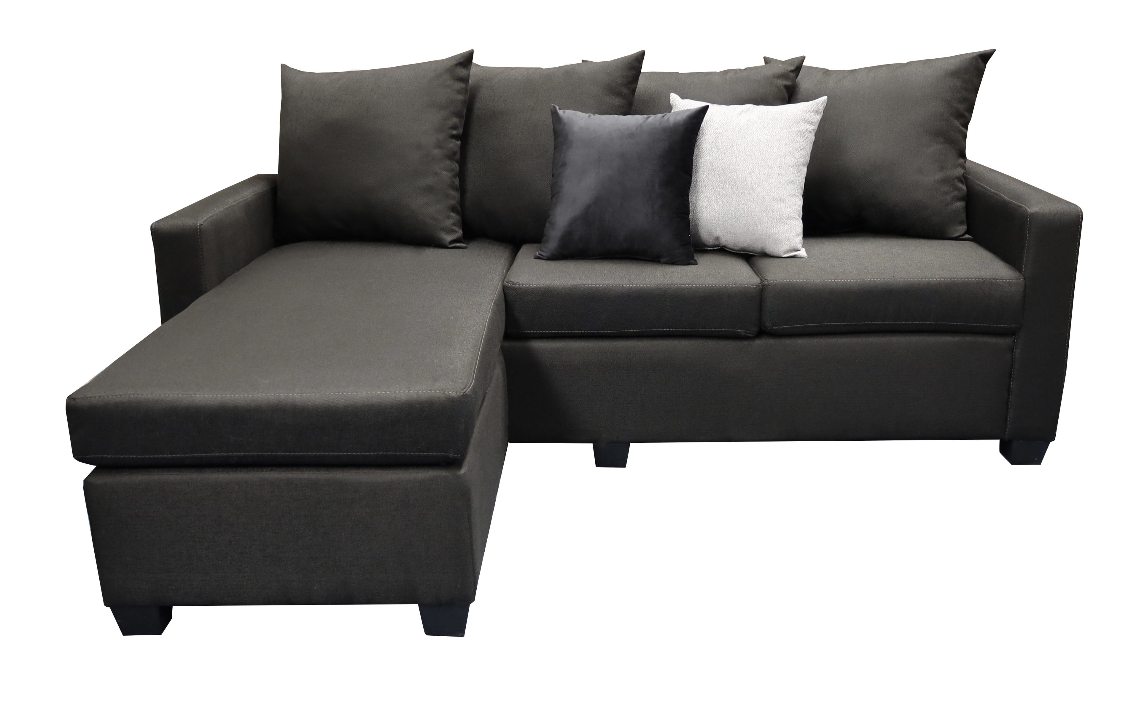 Sala Esquinera EL BAZAR STORE Ares 215x165 cm Lino nacional Gris Oxford