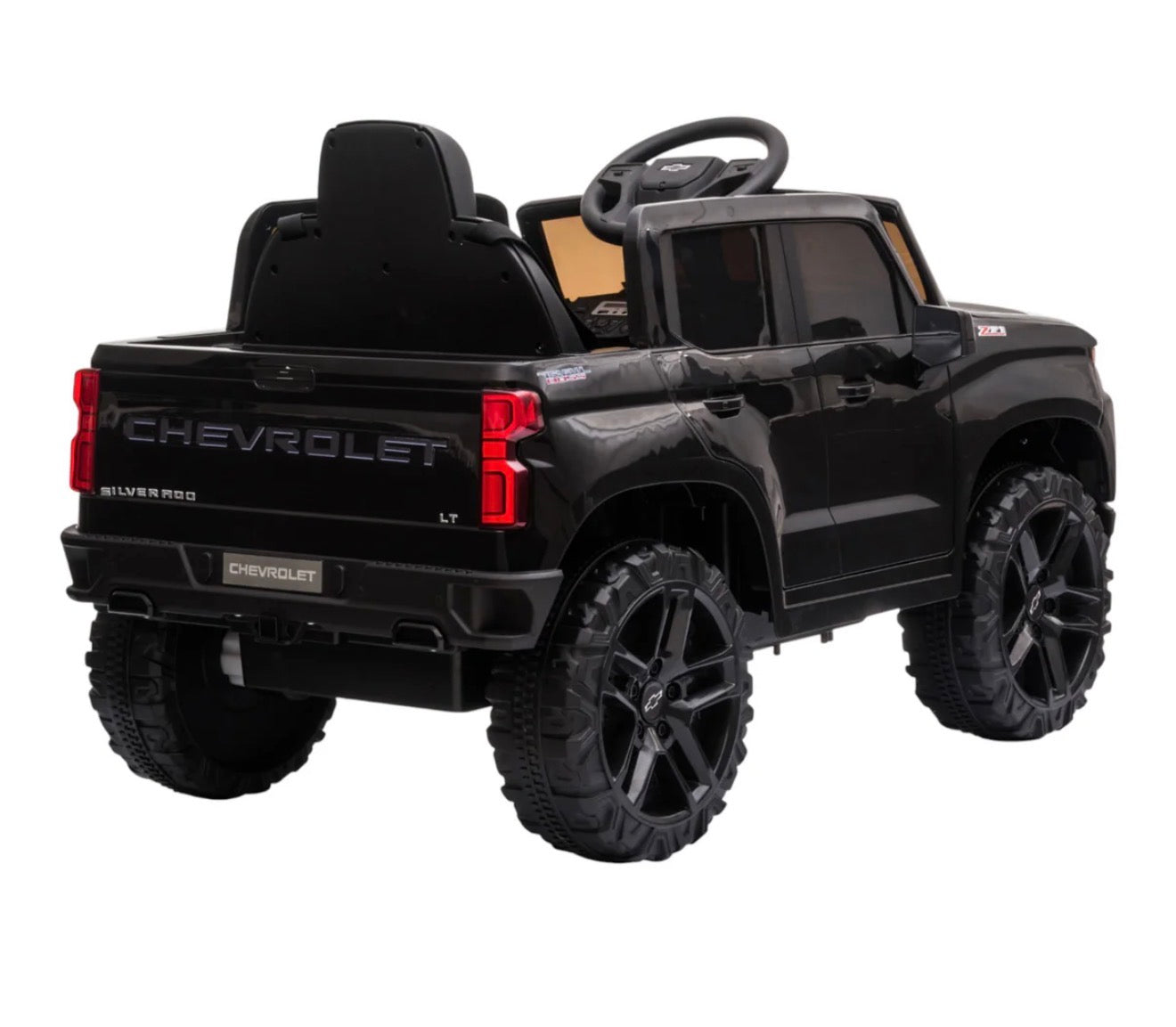 Camioneta Electrica Montable Chevrolet Silverado Luces Led