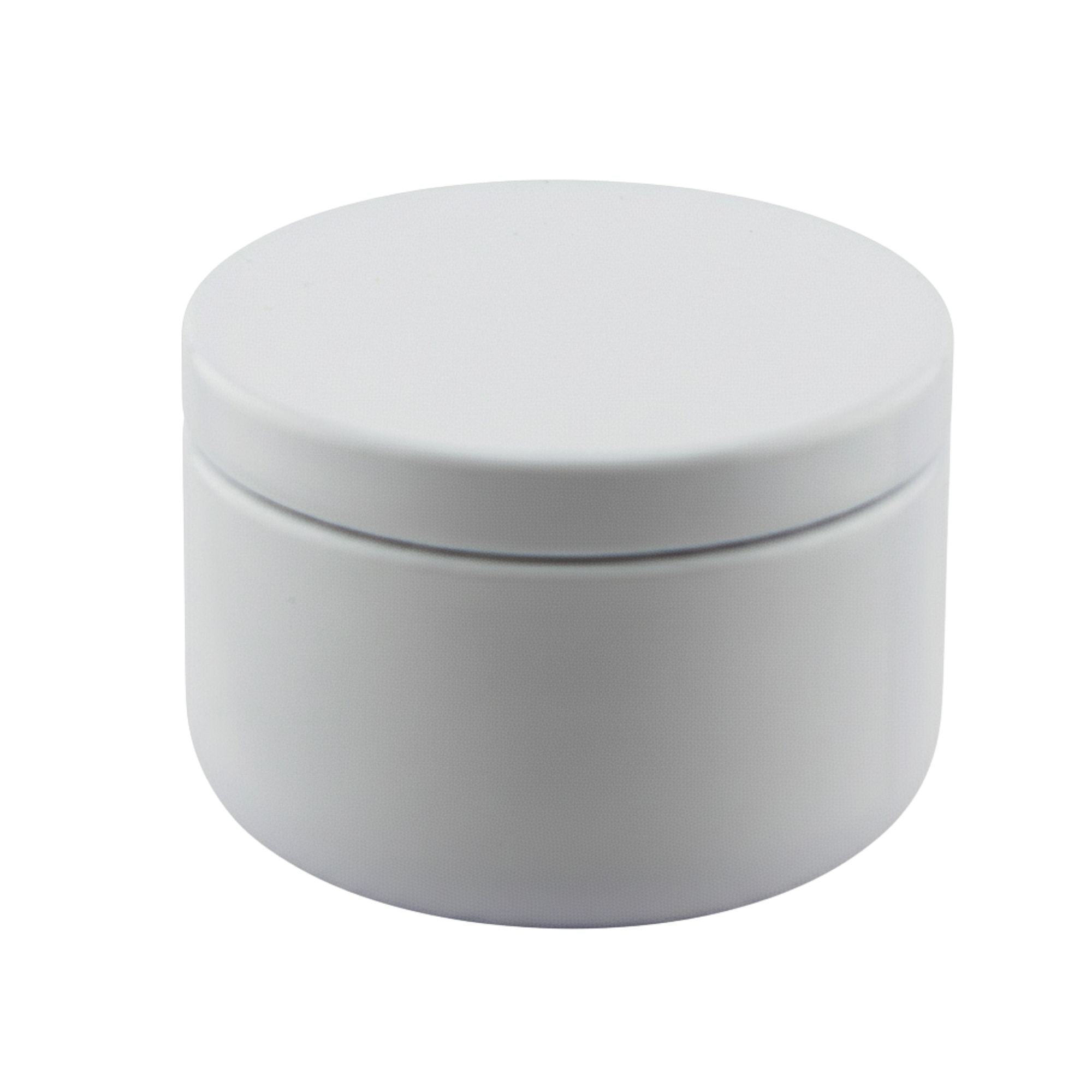 EOL - 65ml - Tokio Lata de Aluminio Redondo para Velas - Frasco Blanco Brillante