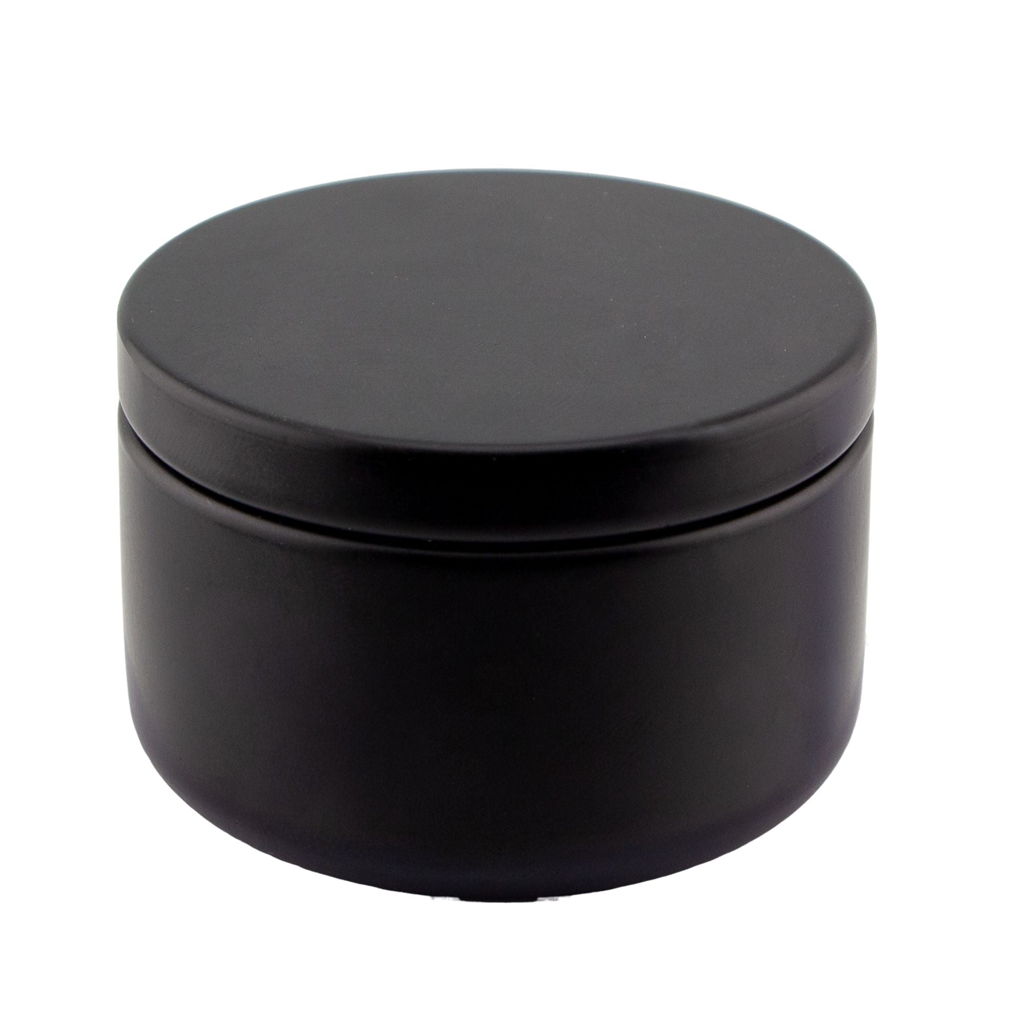 EOL - 65ml - Tokio Lata de Aluminio Redondo para Velas - Frasco Negro Mate