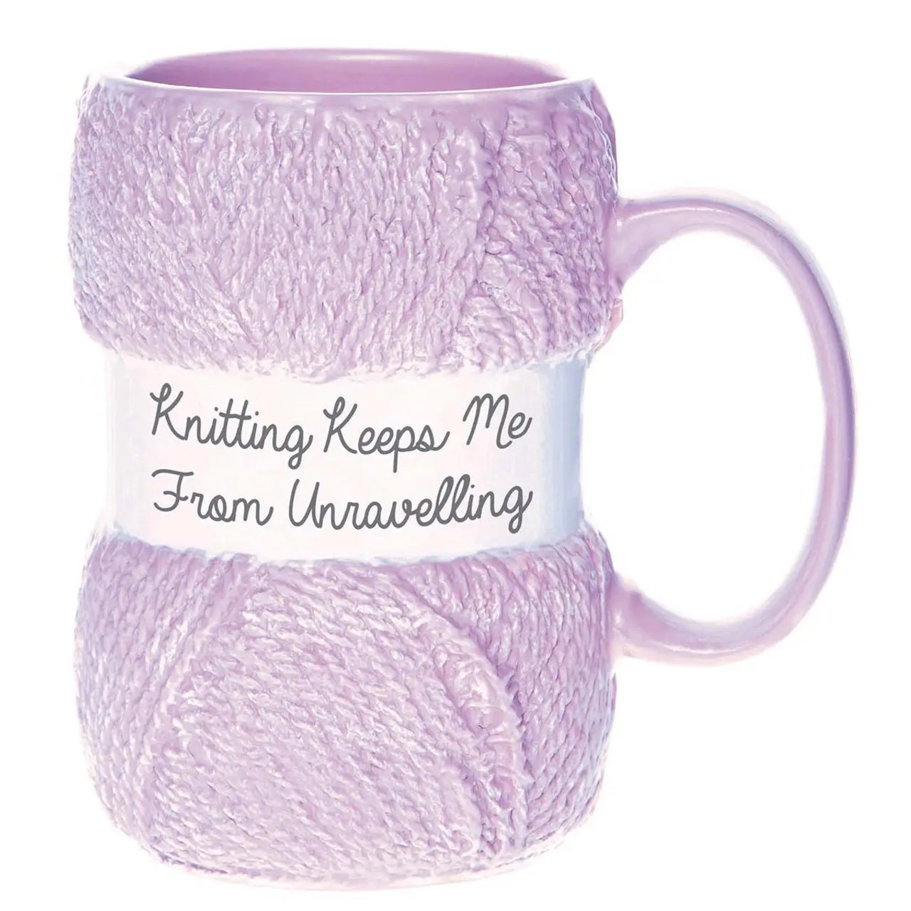 Taza de Cerámica Bola de Estambre Rosa * Llega el 31 de octubre*