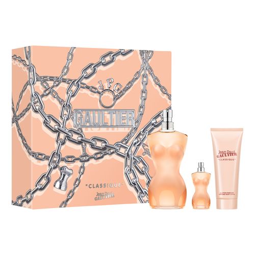 Jean Paul Gaultier: Classique EDT 100ML + Miniatura 6ML + Body Lotion 75ML EDT Dama  100ML
