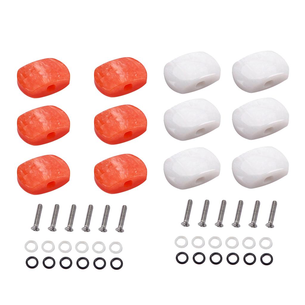 6 clavijas de afinación