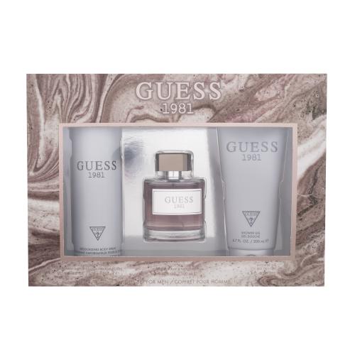 Guess: Guess 1981 EDT 100ML+ Desodorante 226ML+ Shower Gel 200ML  EDT Set De Caballero 100ML