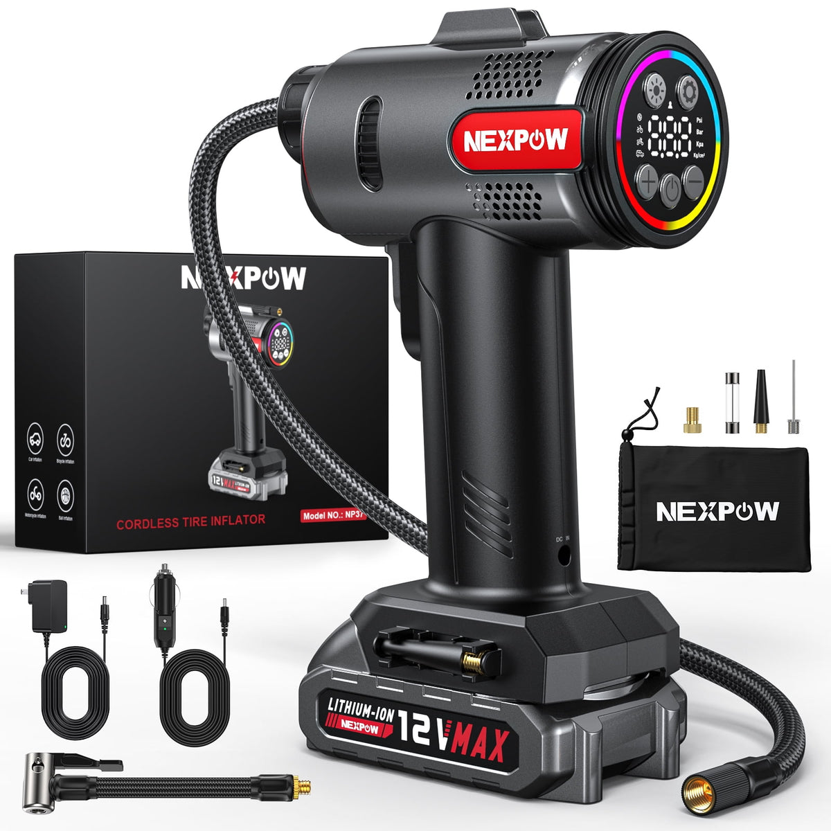 Inflador de Neumáticos NEXPOW