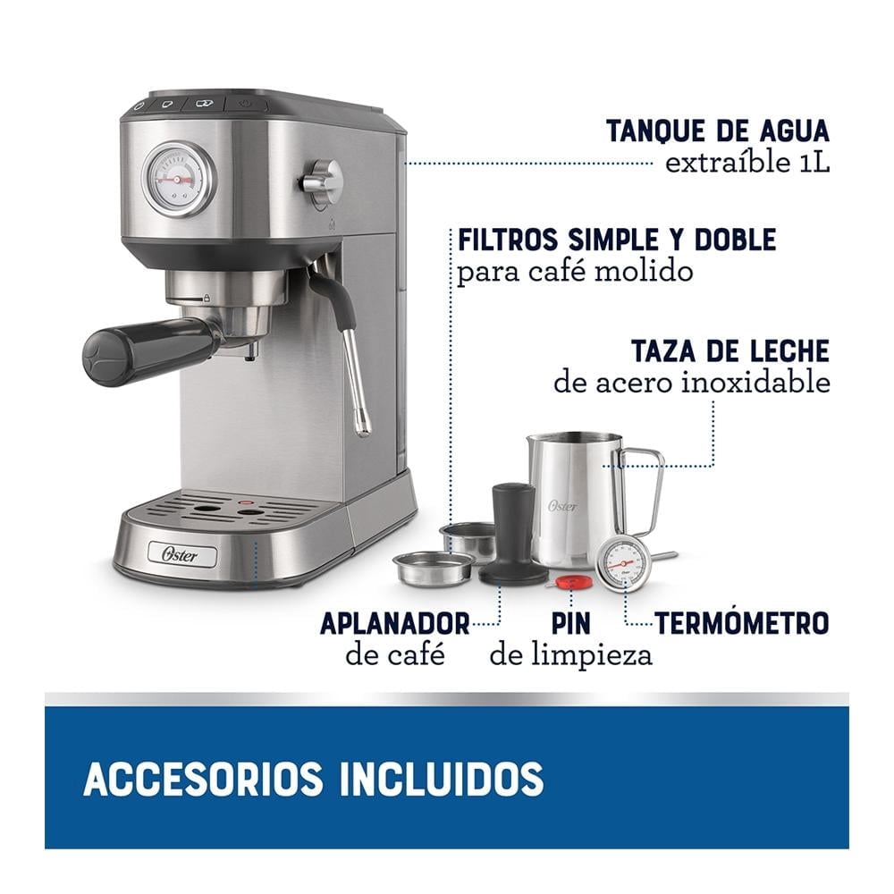Cafetera Oster Compacta