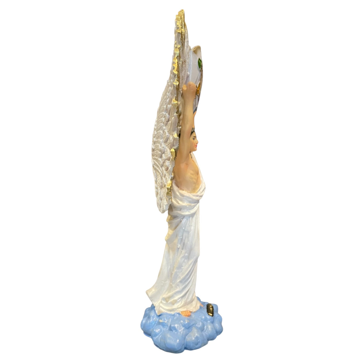 Metatron Arcangel Resina Nacional Pintado A Mano 32 Cm