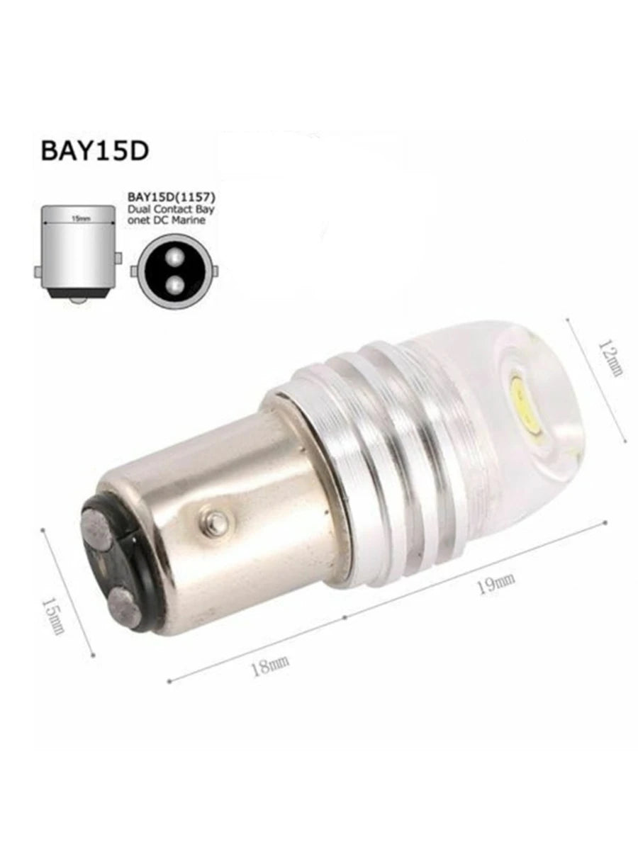 Luz LED trasera de freno para coche