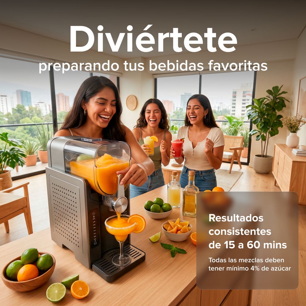 Máquina de bebidas y granizados