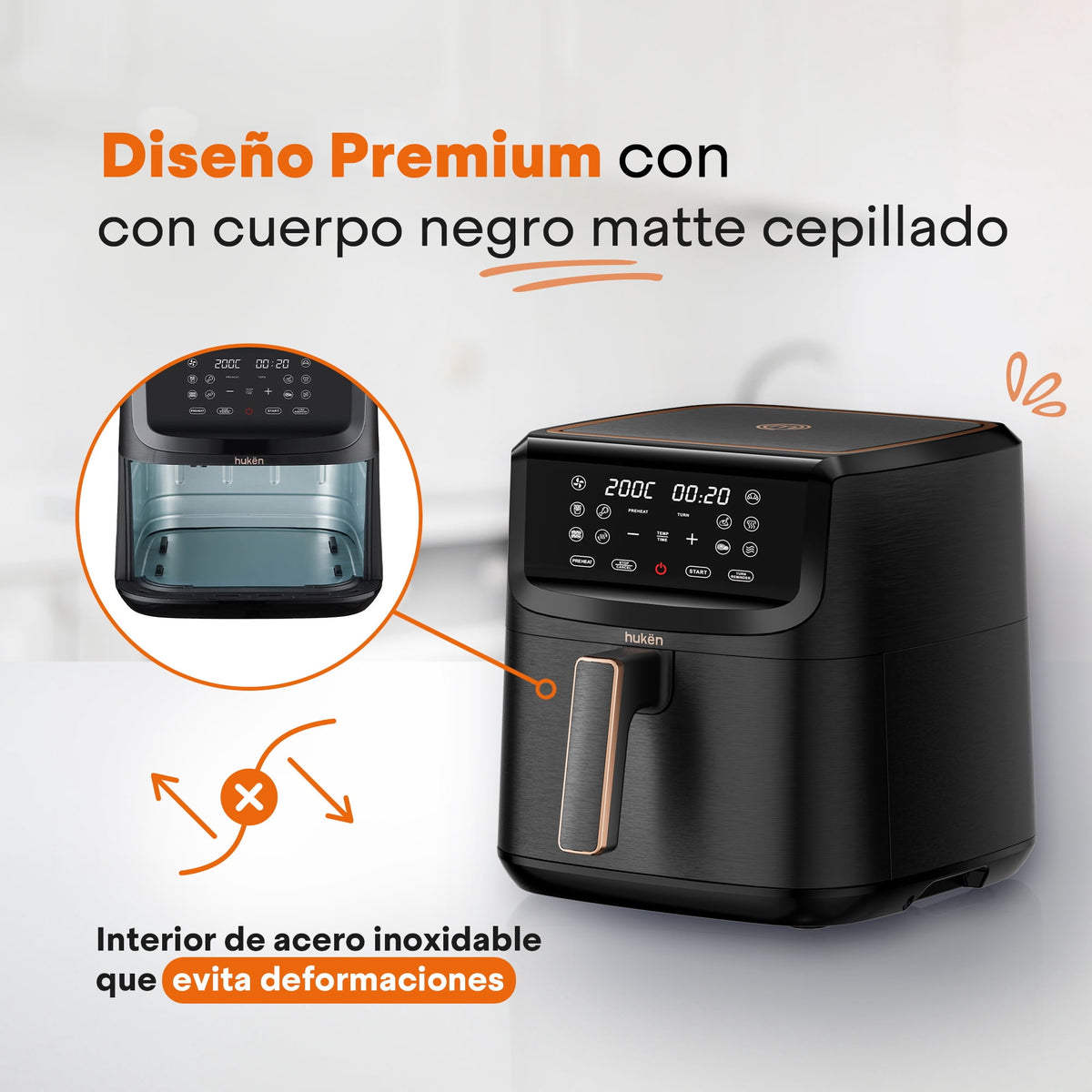 Freidora de Aire Multifuncional