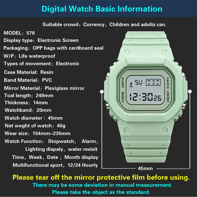 Reloj Digital Unisex