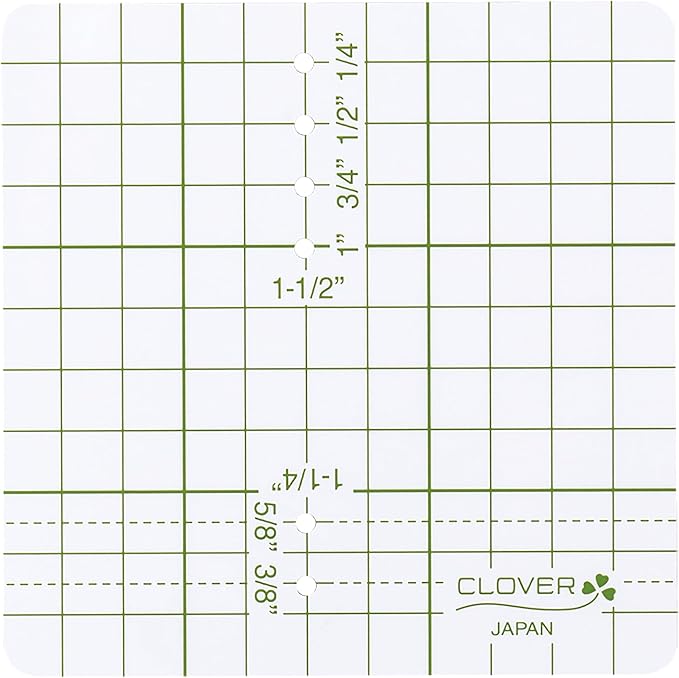 Guía de Costura para puntadas precisas en la máquina con regla