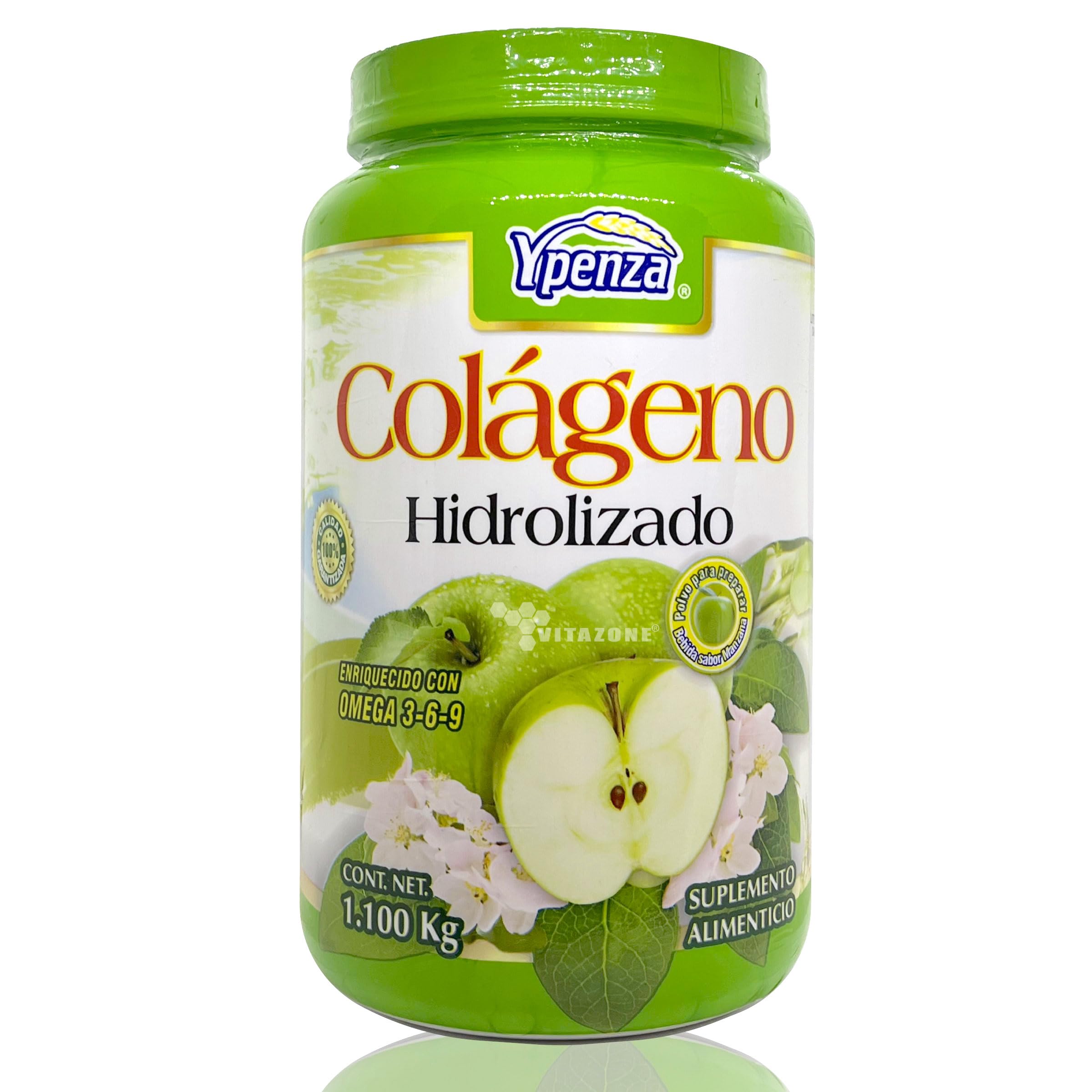 COLAGENO HIDROLIZADO MANZANA VERDE 1.100 KG YPENZA