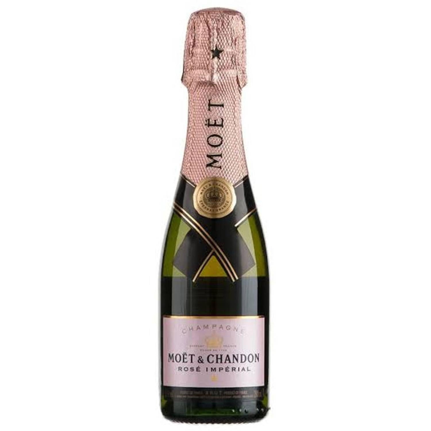 Pack de 4 Champagne Moet Chandon Brut Imperial Rose 200 ml