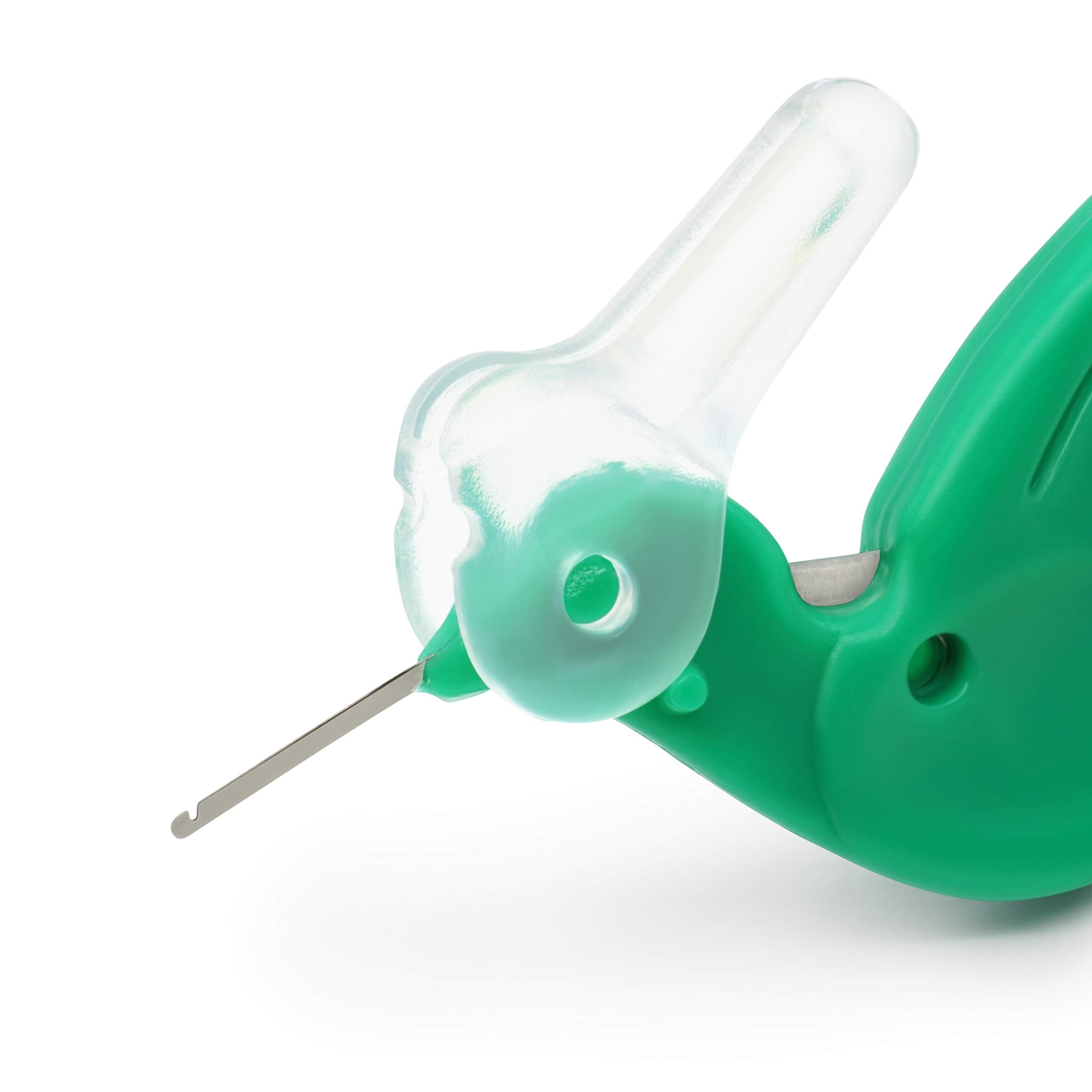 Enhebrador de aguja y Cortahilos de Colibrí verde Dritz