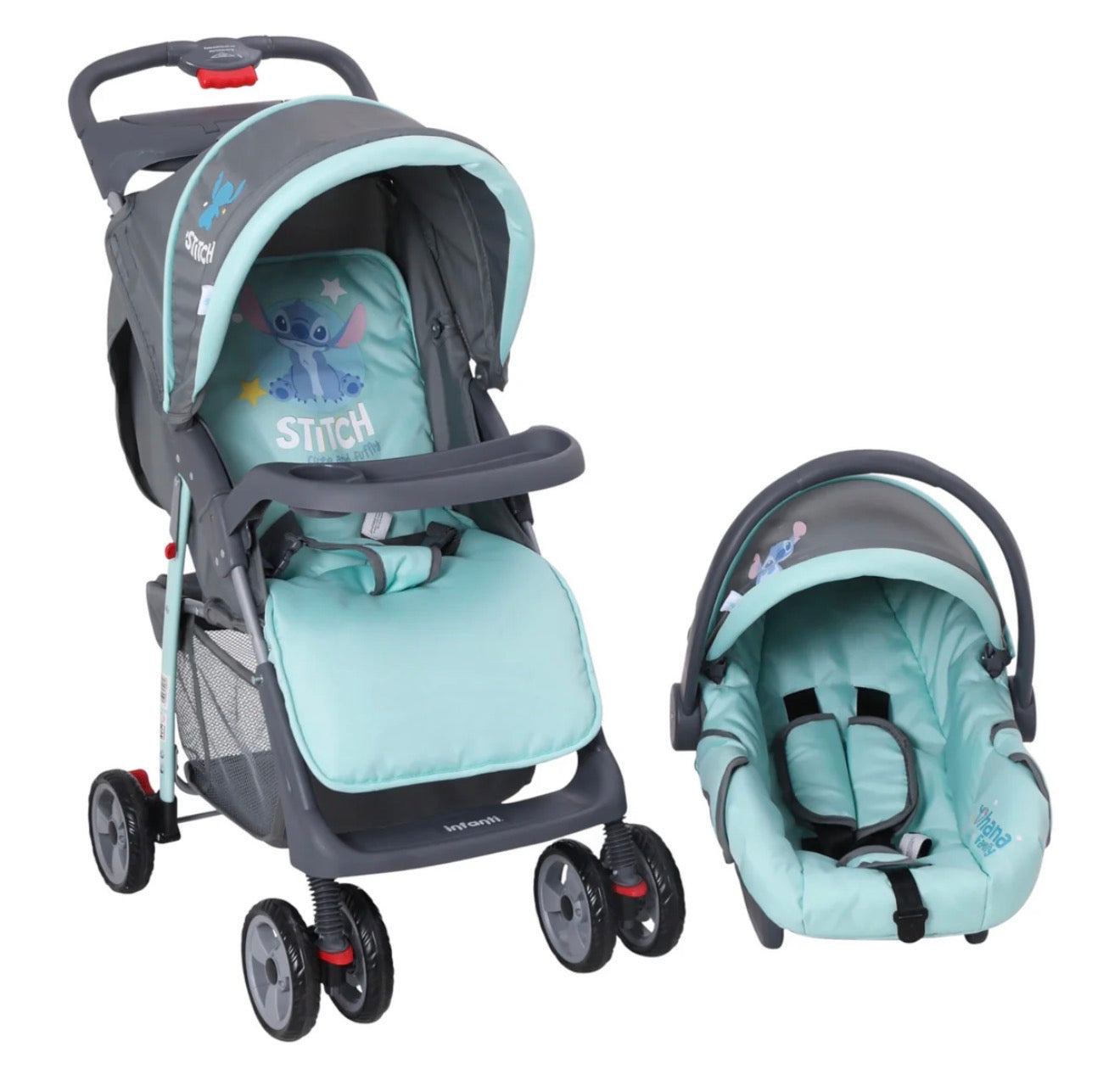 Carriola Sistema De Viaje Aloha stitch Con Portabebé
