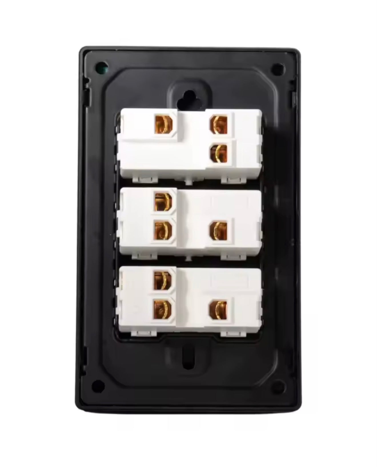 Apagador eléctrico triple