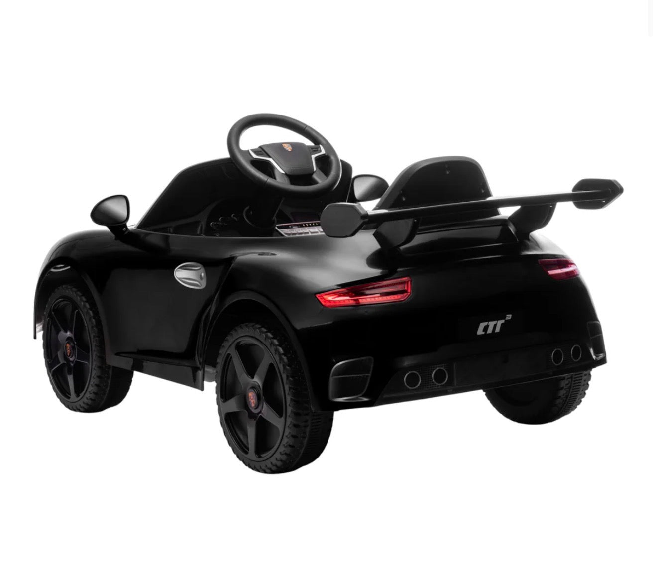 Carro Eléctrico Montable Tipo Deportivo Porsche Con Luces