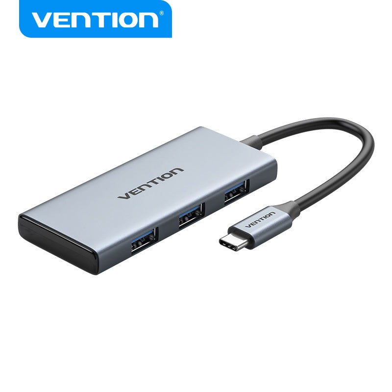 Vention 6 En 1 USB C Estación De Acoplamiento 4K Alta Resolución Azul