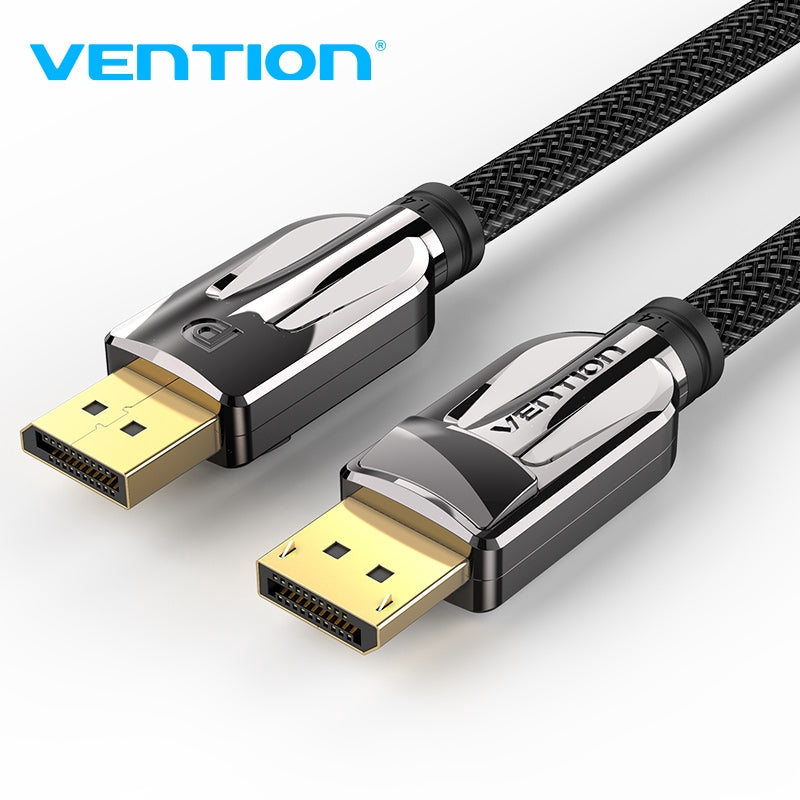 Vention DisplayPort Cable DP 1.4 1080P 240Hz 4K 144Hz 8K Pantalla De Alta Velocidadport A Para Ordenador Portátil PC TV Gaming Monitor