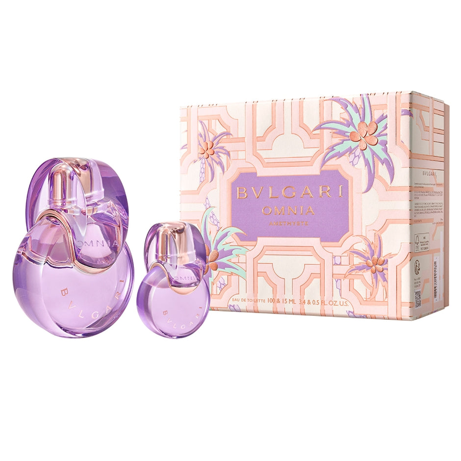 Omnia Amethyste + Mini 15ML EDT Set De Dama 100ML