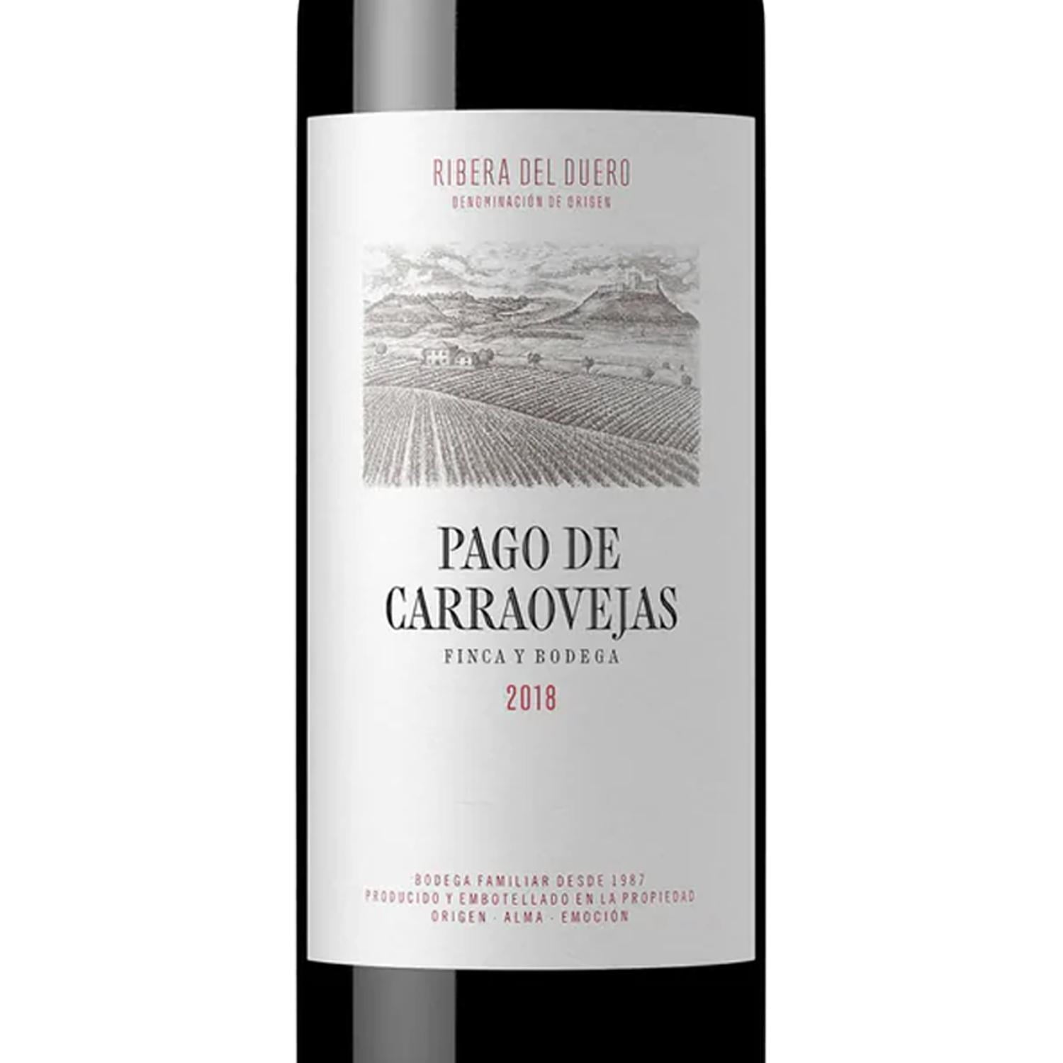 Pack de 4 Vino Tinto Pago de Carraovejas Tempranillo 750 ml
