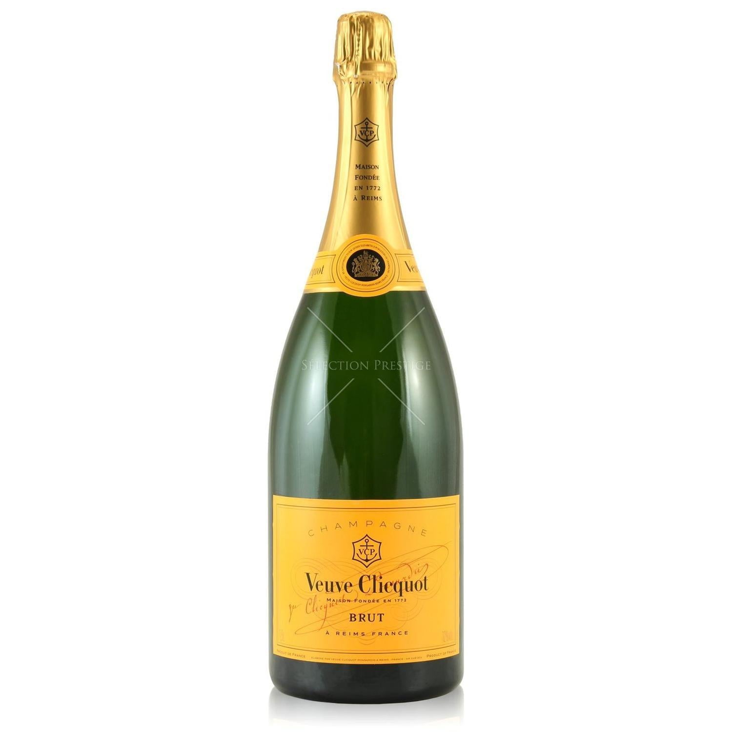 Pack de 4 Champagne Veuve Clicquot Brut 1.5 L