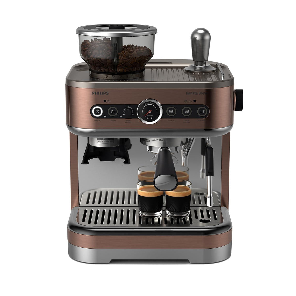 Máquina de café espresso semiautomática