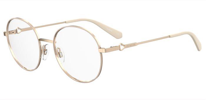 Moschino Love: MOL617/TN 0B4E 00 White Gold/Clear demo lens