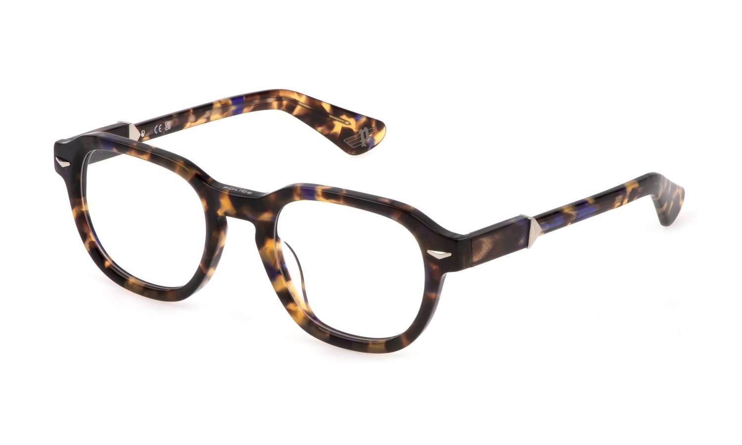 Police: VPLG81 0744 Tortoise / Clear Lens