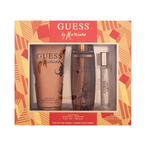 Guess: Guess By Marciano 100ML + Body Lotion 200ML + Miniatura 15ML Set Dama